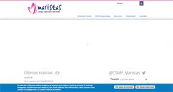 Desktop Screenshot of maristas-talavera.es